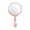Pink, variant on Momihoom Hand Mirror, Double-Sided Handheld Mirror 1X/3X Magnifying Mirror with Handle