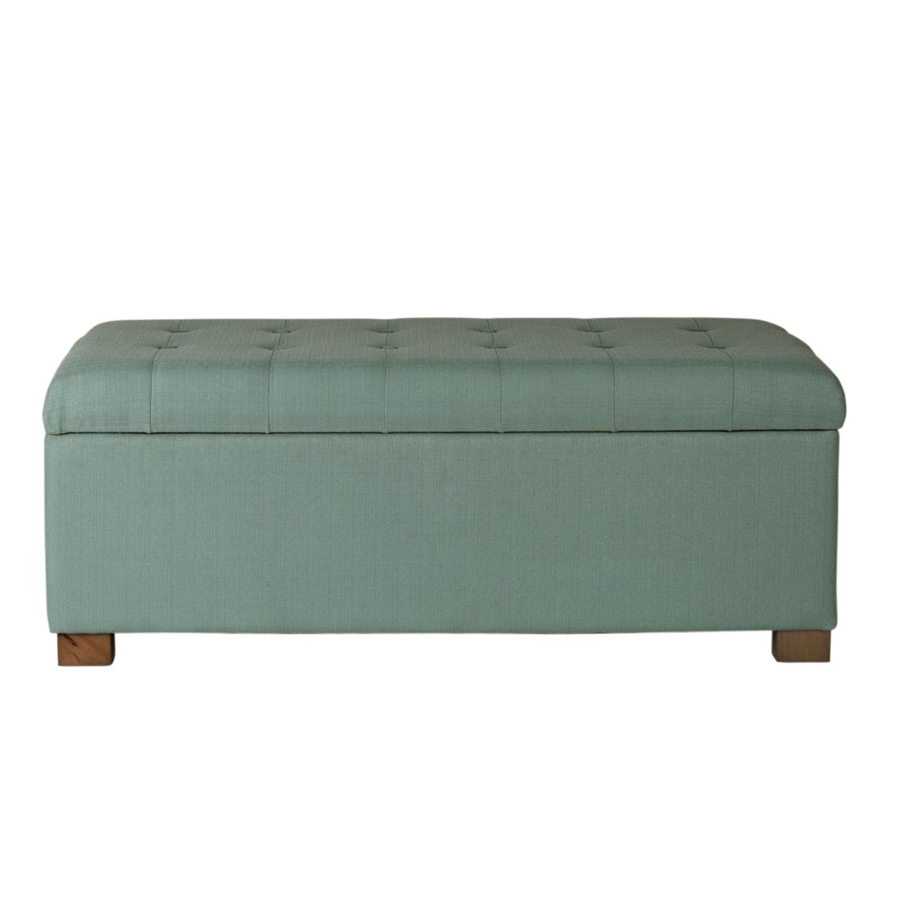 HomePop Large Tufted Storage Bench, Multiple Colors
