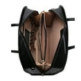 thumbnail image 6 of W Series | WILLOWBROOK | 17" Leather Patented Detachable -Wheeled Ladies' Laptop Briefcase - Black, 6 of 6