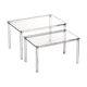 thumbnail image 1 of 2x Organizador de gabinete de acrílico Organizador Spice Rack Organizador coleccionable Boldista transparente Estante de almacenamiento de gabinete, 1 of 8
