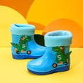thumbnail image 5 of Otqutp Toddler Casual&nbsp;Shoes&nbsp;Children Fashion Rain Shoes 2 to 8Years Baby Boys Girls Cartoon Dinosaur Water Proof Rain Boots Shoes, 5 of 7