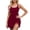 Red, variant on Summer Swimsuits for Women 2026,One Piece Swimdress Swimsuits for Women Tummy Control Swim Dresses Skirt Bathing Suit Color Block Ribbed Swimwear