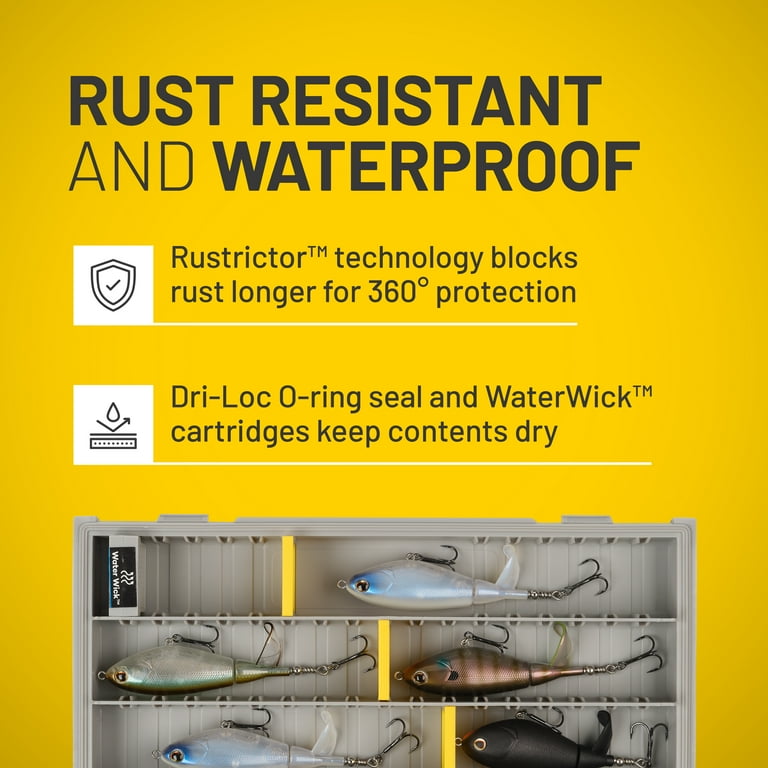 best tackle box for no rust Nomad Design Vibe Storage Inside there are two revolutionary defenses against the corrosive Tackle Storage Buyer's Guide: Which