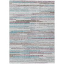 Dalyn Rugs Machine Washable Indoor/Outdoor Chantille Teal 5' x 7'6" Rug
