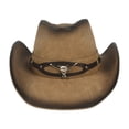 thumbnail image 1 of Sombrero de vaquero, accesorios para fotos, sombrero para el sol para hombres, para acampar, otoño, senderismo al aire libre, pesca, 1 of 8