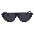 thumbnail image 1 of Gafas de sol de Gran tamaño perfecl para Mujer marco negro arena lente gris negro, 1 of 6