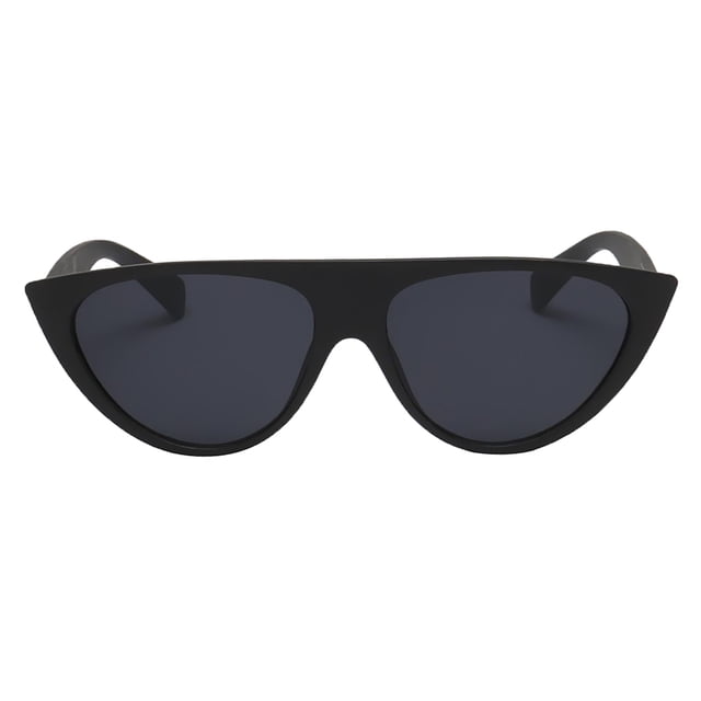 Gafas de sol de Gran tamaño perfecl para Mujer marco negro arena lente gris negro