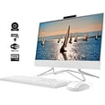 thumbnail image 2 of 2022 Newest HP All-in-One Desktop, 21.5" FHD Display, Intel Celeron J4025 Processor, 32GB RAM, 2TB PCIe SSD, Webcam, HDMI, RJ-45, Wired Keyboard&Mouse, WiFi, Windows 11 Home, White, 2 of 5