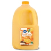 Great Value 100% Orange Juice Original, 128 fl oz