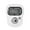 White, variant on Ludlz LED Finger Ring Counter Compact Quick Response Adjustable Circle Easy Simple Operation Counter Home Supply