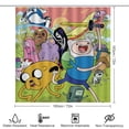 thumbnail image 2 of Adventure Time Jake The Dog Shower Curtain Set 4 Pcs, Bathroom Sets with Shower Curtain And Rugs, Bathroom Decor Set with Shower Curtain And Rugs And Accessories, 2 of 8
