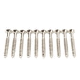 thumbnail image 1 of Vis de Montage pour Plaquette de Guitare, Vis de Montage pour Plaquette de Guitare en Acier Inoxydable Résistantes à la Corrosion 10 Pcs Texture Fine pour Remplacement, 1 of 7
