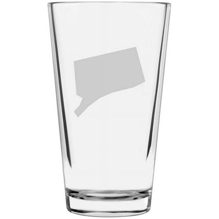 

Connecticut States Etched 16oz Libbey Pint Glass