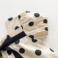 thumbnail image 6 of LYMAYTER‌ 3-24M‌‌‌ Infant Newborn Baby Girl Summer Romper Polka Dot Bow Detail Essential One-Piece, 6 of 8