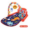 thumbnail image 1 of Piano de pie para bebés con soporte de fitness, juego de piano de pie para bebés, juguete para recién nacidos de 36 meses, 1 of 6