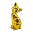 thumbnail image 2 of Estatua de gato, artesanías de resina, figura decorativa moderna de animal pequeño, regalo único para Dorado, 2 of 9