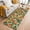 Multi, variant on 2'x6' Rug Runners for Hallways Kitchen, Orange Green Palm Leaves Non Slip Entryway Beside Floor Carpet Runner, Summer Tropical Floral Washable Laundry Room Bedroom Throw Rugs Mat for Family Pet