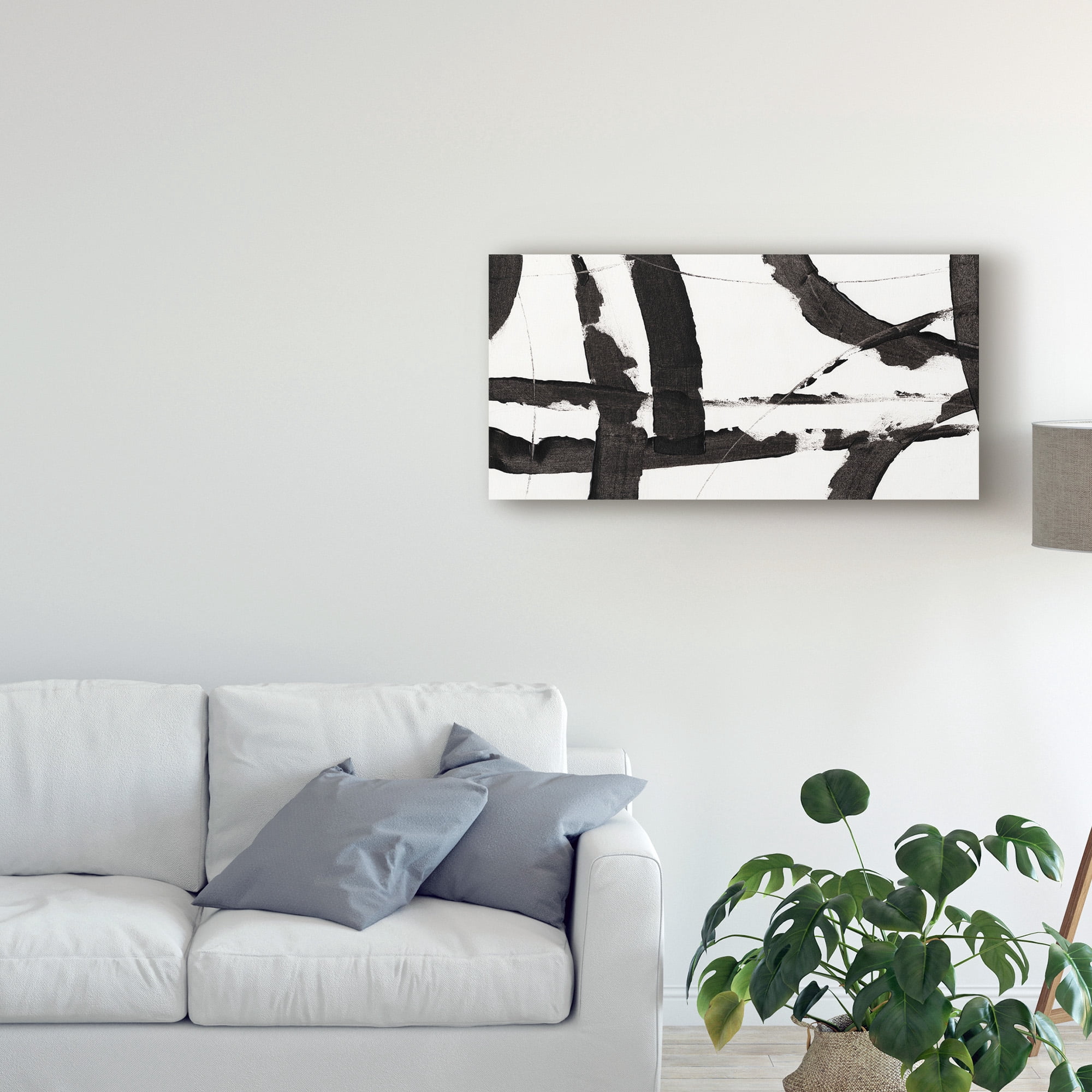 Trademark Fine Art 'Obsidian Harmony I' Canvas Art by Tim OToole