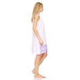 thumbnail image 3 of Lati Fashion Women Nightgown Sleeveless Female Nightgowns & Sleepshirts Purple X-Large, 3 of 4