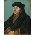 thumbnail image 3 of Workshop of Lucas Cranach the Elder 19x24 Black Modern Framed Museum Art Print Titled - Portrait of Erasmus of Rotterdam (1532), 3 of 5