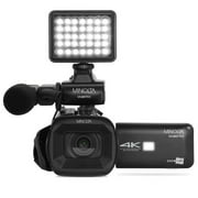Minolta MN4KPRO 4K60FPS Ultra HD / 64 MP Autofocus Pro Camcorder Kit w/WiFi