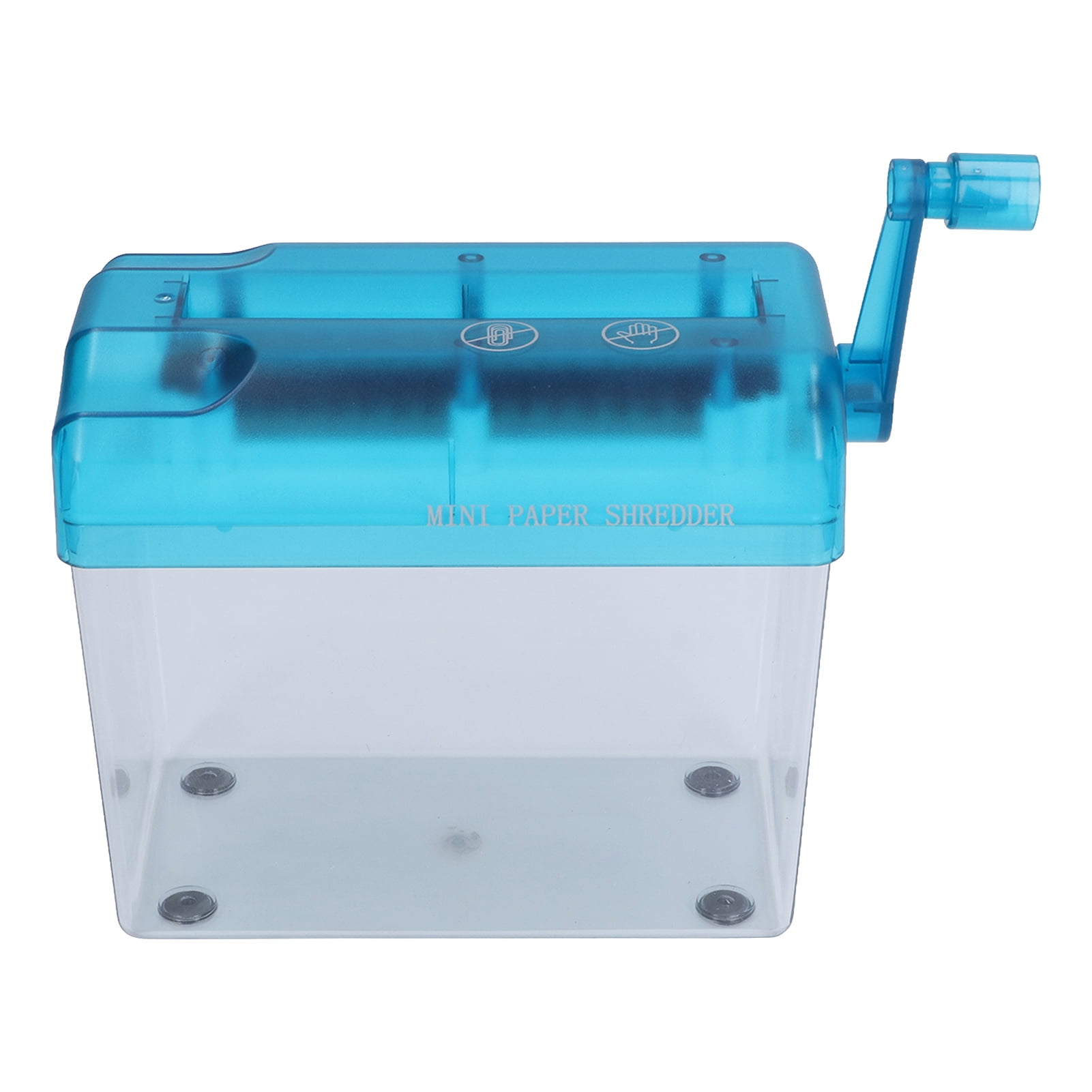 Mini Manual Shredder, Hand Shredder Nonslip Design Portable Size  For School For Home For Office