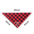 thumbnail image 2 of Collar y capucha para perros de apoyo emocional. El collar para perros de servicio reflectante rojo es adecuado para perros pequeños., 2 of 5