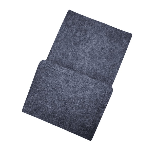 Matsuzay Bolsa de almacenamiento de fieltro para sofá de noche, organizador colgante, bolsillos para cama, organizador de teléfono Almacenamiento y organización del hogar No.03