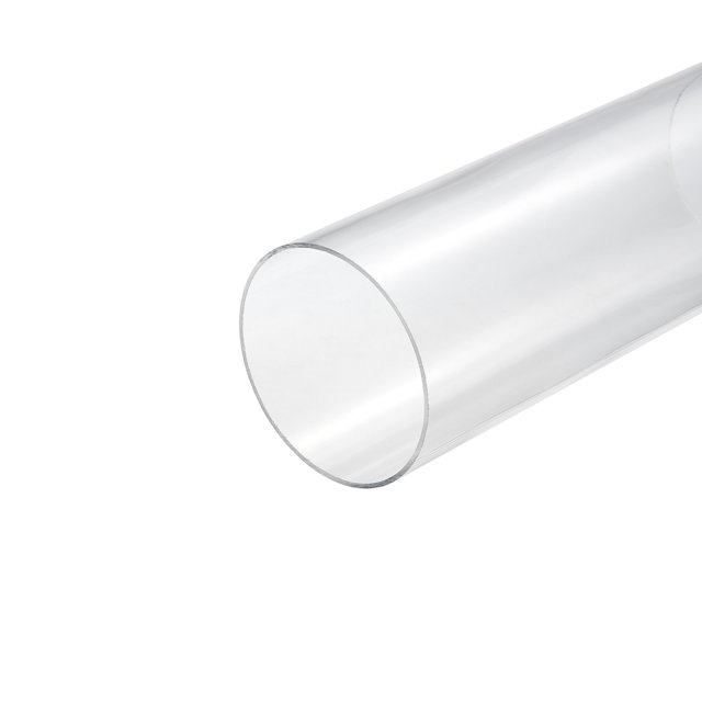 Unique Bargains Tube Rond Rigide Transparent en Acrylique 86mm ID 90mm OD 10 Pieds pour Lampes et Lanternes, Système de Refroidissement par Eau