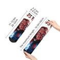 thumbnail image 3 of Saiise Chucky Funny Socks Men Women Adults Novelty Graphic Crew Tube Socks Crazy Design Casual Dress Socks for Sports,Running,Travel, 3 of 7