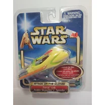 Star Wars Attack of the Clones Force Link Anakin Skywalker's Speeder NEW t3