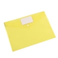 thumbnail image 2 of Ltdhehe Transparent Plastic File Bag A4 Student Office Pp File Bag Button Stationery Bag Paper Storage Bag Folder, 2 of 8