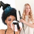 thumbnail image 5 of 6-in-1 Hair Dryer Brush with Foldable Blow Dryer & Diffuser - Complete Detachable Air Hair Styler with Wrap Curler for All Hair Types, 5 of 18
