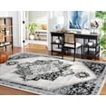 thumbnail image 3 of SAFAVIEH Brentwood Clotilda Oriental Area Rug, Gray/Black, 4' x 6', 3 of 12