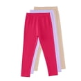 thumbnail image 2 of Swuxness Girls 3PC Leggings Long Pants Shade Slim Tensile Outer Casual Outfit, 2 of 3