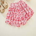 thumbnail image 4 of TAIAOJING Girls Summer Shorts With Prints Elastic Waist Comfortable Casual Outfits Sets For Toddlers Age For Daily Wear Birthday 3-4Y, 4 of 4