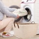 thumbnail image 5 of Cesto de Ropa Sucia de Lona para El Hogar | Cesto de Ropa Sucia de Ratán Tejido Estilo Japonés con Asas | Organizador de Juguetes de Lino Plegable para Habitación Infantil, Sala de Estar y Baño, 5 of 6
