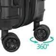 thumbnail image 4 of ZENSTYLE 21" Height Hardside Expandable Suitcase Luggage with Spinner Wheels Black, 4 of 10