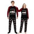 thumbnail image 2 of LuLiaMenton Hanging with My Gnomies Christmas Pajamas Matching Couples Pjs Set, Womens 2XL, 2 of 5
