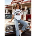 thumbnail image 4 of Women’s 250th Anniversary Graphic T-shirt – Patriotic Short Sleeve Cotton Tee, USA 1776-2026 Retro Summer Casual Top, 4 of 11