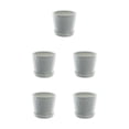 thumbnail image 3 of kurtrusly Modern Decorative Flower Pots Easy To Maintain Various Colors And Sizes light gray S pot+S tray 5Set, 3 of 6