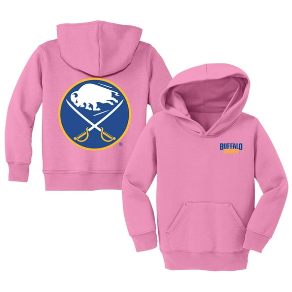 Toddler Chad & Jake Pink Buffalo Sabres Pullover Hoodie