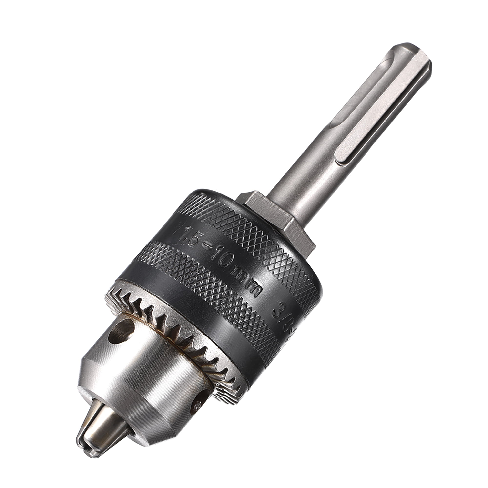 Drill Chuck, 3Jaw Key Chuck w SDSPlus Round Shank, 3/8inch24UNF