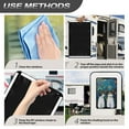 thumbnail image 7 of Yuyamidu Cute Cat RV Door Window Shade Cover Easy to Install Camper Sunshade Privacy Screen Window Cover Travel Trailer Motorhome Sun Shade Accessories, 7 of 7