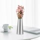 thumbnail image 2 of Jarrón de metal, florero decorativo, florero de acero inoxidable, arreglo floral de metal, botella, 2 of 6