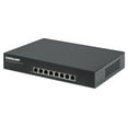 thumbnail image 3 of Intellinet 560641 8-Port Gigabit Ethernet PoE+ 140W Endspan Switch, 3 of 7