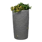 Impressions 65-Gallon Palm Rain Saver, Light Granite