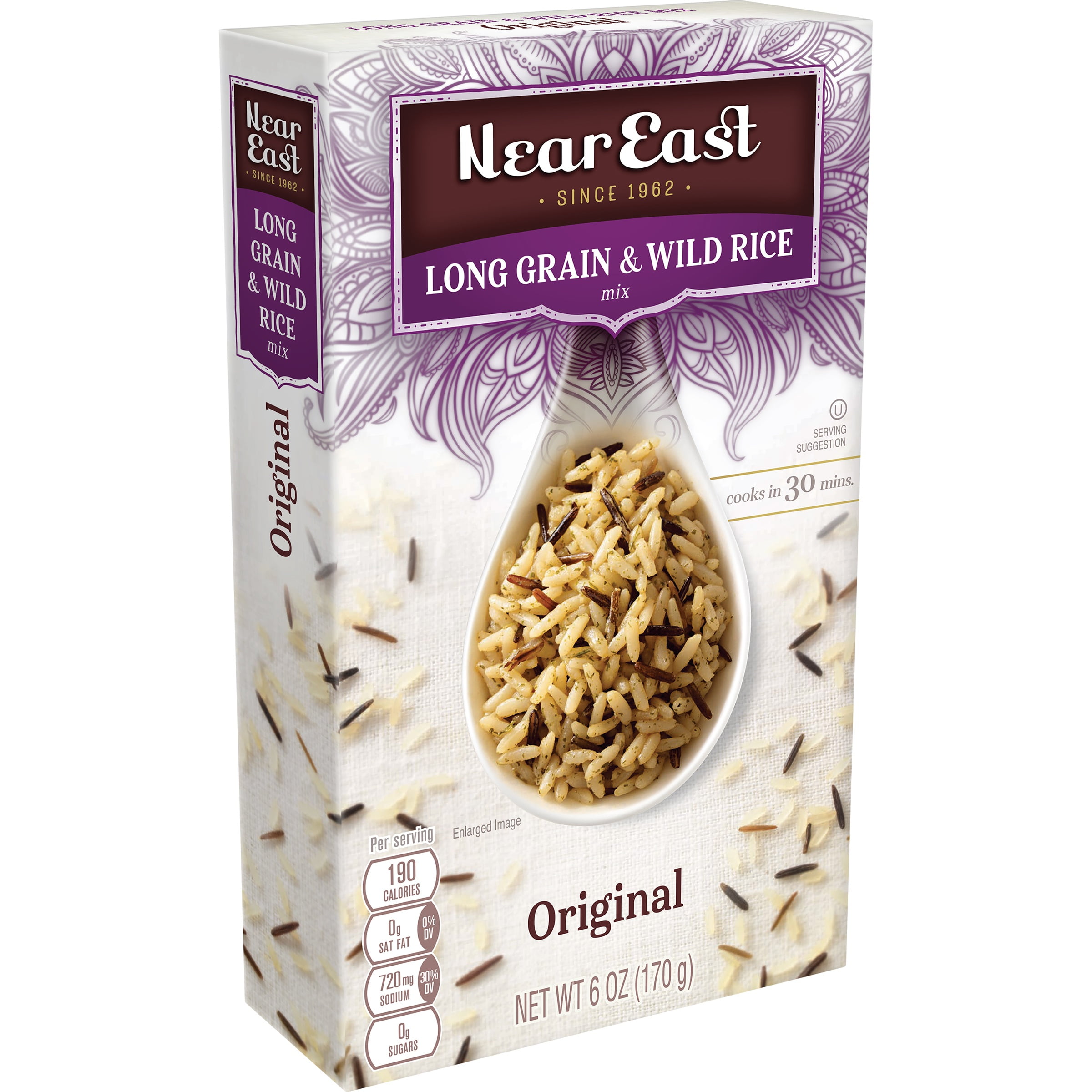 Near East Long Grain & Wild Rice Mix, Original, 6 oz Box