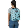 thumbnail image 3 of JanSport Unisex Cross Town Backpack, Blue Pineapple Print, 26L, 3 of 4