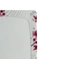 thumbnail image 3 of Ambesonne East Fitted Sheet, Petal Flower Ethnic Art, Queen Size, Fuchsia White, 3 of 3